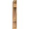 Ekena Millwork Balboa Arts & Crafts Smooth Outlooker, Western Red Cedar, 5 1/2"W x 24"D x 36"H OUT06X24X36BOA03SWR - alternate 4